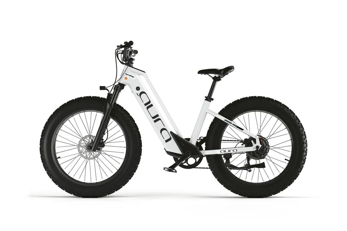 Cyrusher Aura Electric Bike For Adults 26inch-tire 250W Motor 52V 15Ah Battery 7-Speed_desvips.com