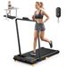 Walk Date Under Desk Treadmill With Incline,Walking Pad Treadmill With Triple Shock-Absorbing System, 2.5HP Quiet Brushless_desvips.com