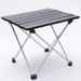 Outdoor Alloy Folding Lightweight And Portable Picnic Barbecue Simple Small Camping Aluminum Plate Table_desvips.com