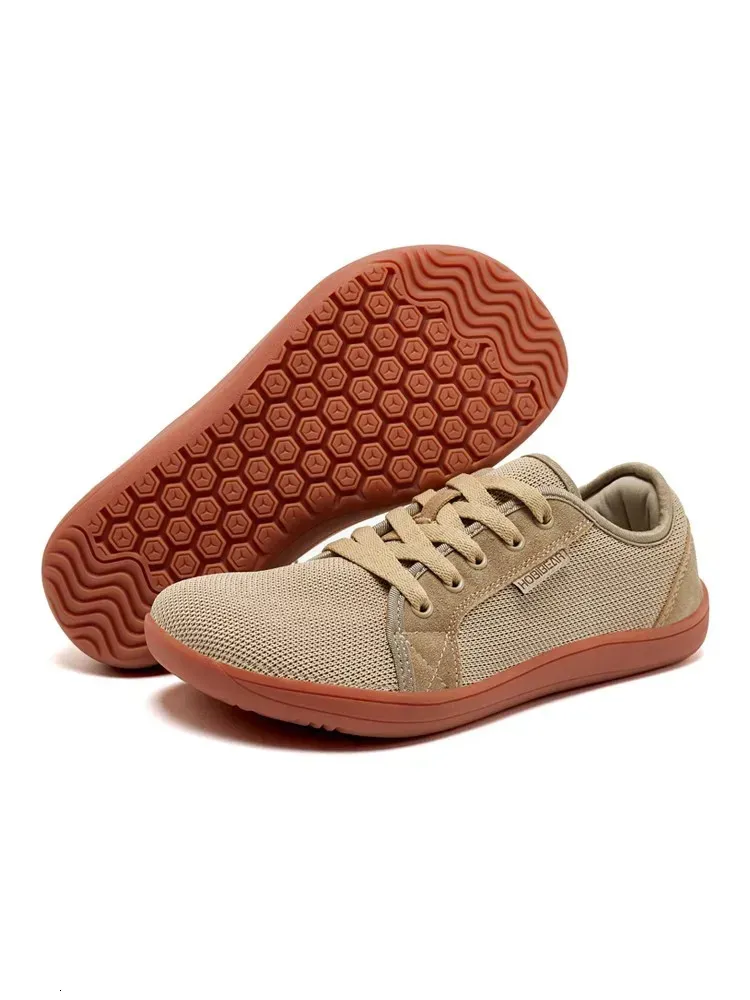 HOBIBEAR Wide Barefoot For Unisex Outdoor Running Zero Drop Casual Sneaker Minimalist Shoes 240607_desvips.com