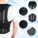 Greenhome Adjustable Unisex Back Posture Corrector Lumbar Support Brace Belt Strap Corset_desvips.com