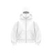 2026 Fashion Zip-Up Hoodies Women/Men Polyester Long Sleeve Loose Flocking Double-Layered Hooded Zipper Sweatshirts_desvips.com