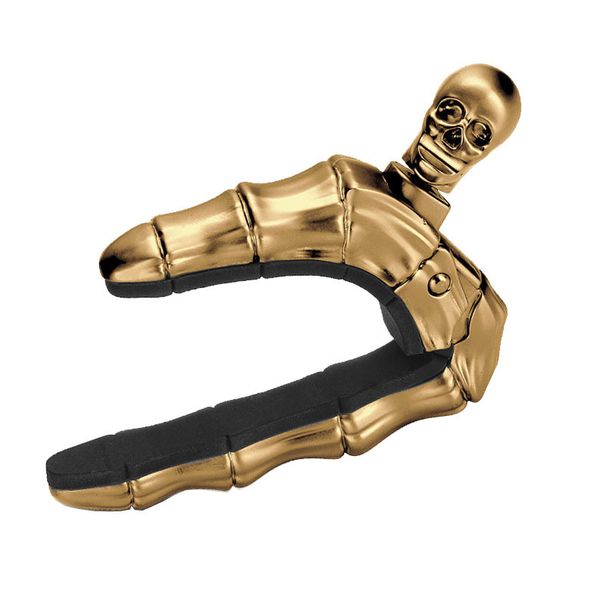 Ghost Finger Super Unique Skull Metal Guitar Capo, Dark Industrial Folk Musical Instrument Accessory_desvips.com