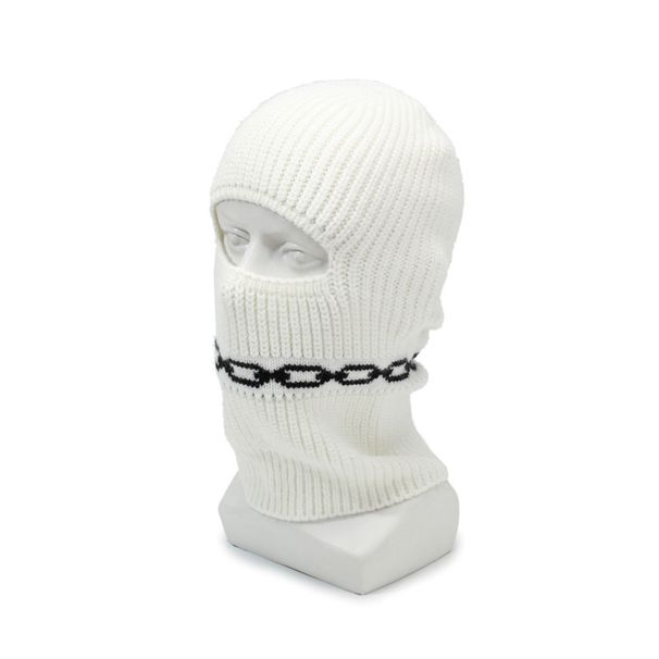 New Winter Knitted Hat For Men's Balaclava Hat For Men And Women The Same Outdoor Warm Windproof Riding Wool Hat_desvips.com