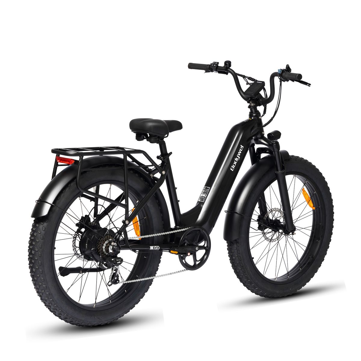 Bodywel D9 Electric Bike With 48V 15Ah Removable Battery,LED Display & App Connectivity_desvips.com