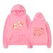 New Fashion Printed Double Astronaut Hooded Loose Unisex Casual Sports Sweatshirt_desvips.com