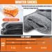 3 Pairs Men's Winter Wool Hiking Thick Thermal Terry Mid-Calf Heavy Duty Knit Crew Socks For Snow Sports & Camping_desvips.com