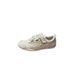 Women's 2025 Spring Summer New Letter Canvas Women Thick Sole Genuine Leather Versatile Casual Shoes Sneakers European_desvips.com