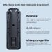 Jiandun Quick Release Swing Mechanical Sleeve 360 Degree Rotating Telescopic Stick Plastic Steel Universal Back Clip_desvips.com