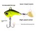 5piece Box 7g Fishing Lure Kit Metal VIB Artificial Bait Sinking Spinner Spoon Fishing Lures Jigs Fishing Tackle_desvips.com