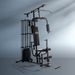 Kraftstation Fitnessstation Fitnessgerät Multifunktion Krafttraining Multistation Trainingsstation Mit Latzug Butterflystange 45kg Gewichten Seil, Fitnessgeräte Für Zuhause Schwarz_desvips.com