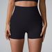Women’s Clothing Three Point Sports Shorts Back High Waist Hip Peach Quick Drying Fitness Yoga Shorts For Women_desvips.com