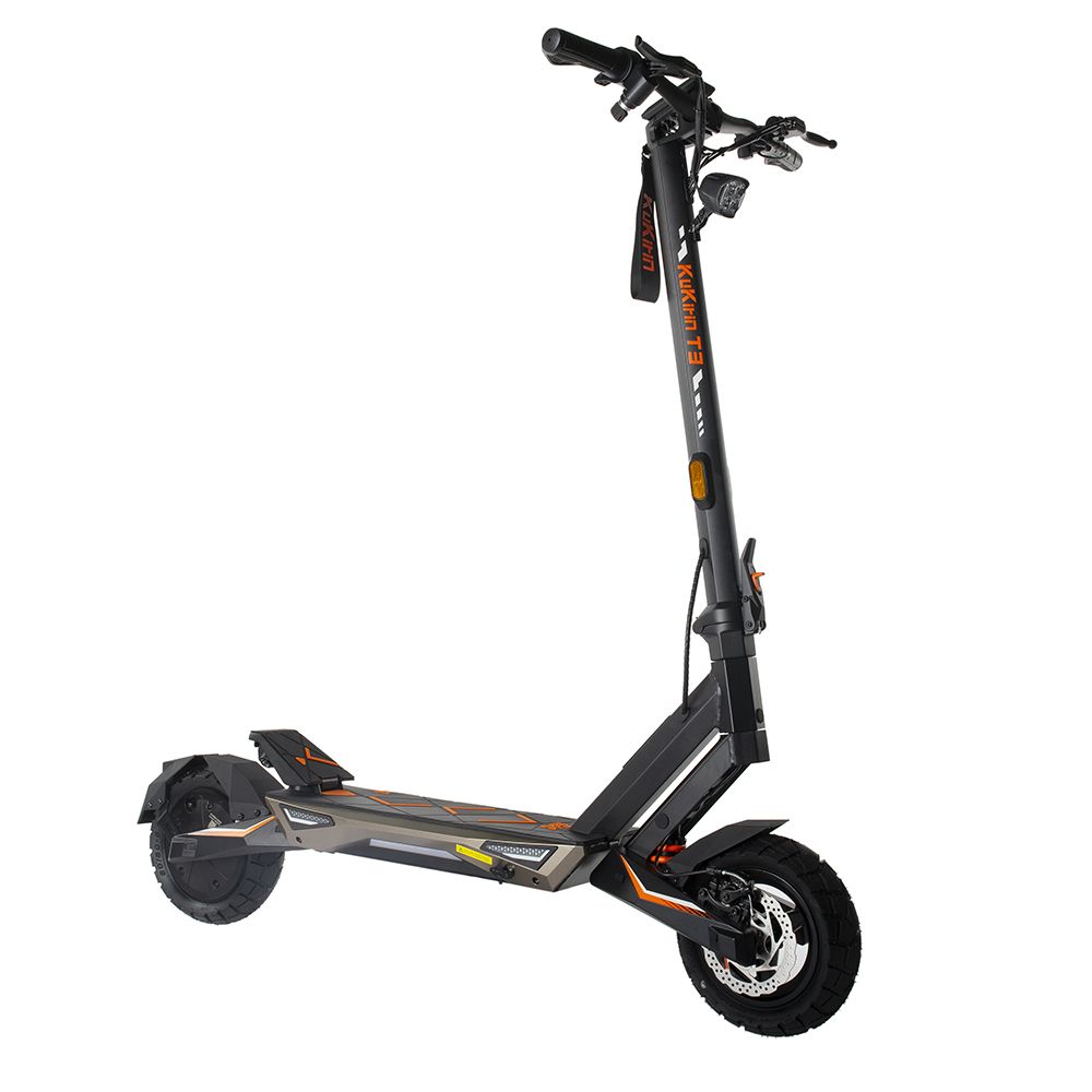 KuKirin T3 Foldable Electric Scooter, 800W Motor, 48V 15.6Ah Battery, 10 Inch Tires_desvips.com