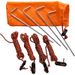 Fixed Windproof Ropes, Tent Accessory Set, Camping Outdoor Canopy Fixing Rods, Steel Pegs, Accessories_desvips.com