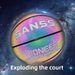 Glow-in-the-Dark 3D Printed Basketball – Premium PU Surface, Reflective & Durable For Night Games_desvips.com