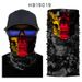 Coolmax 3D Skull Neck Gaiter – Breathable & Moisture-Wicking For Cycling, Running & Outdoor Sports (Unisex, 5 Digital Print Colors)_desvips.com