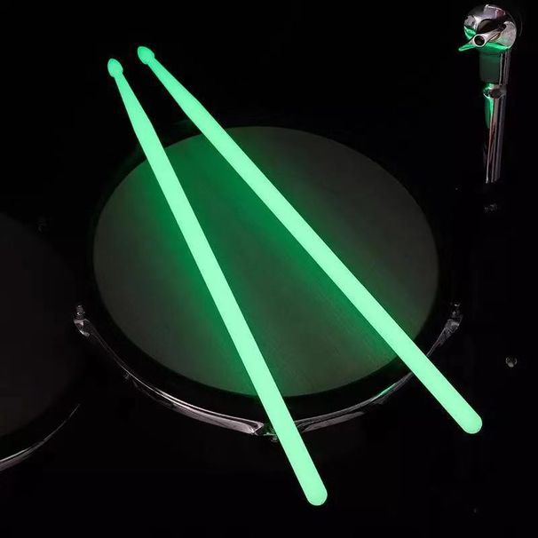 5a fluorescent drum stick luminous drum stick drum kit luminous drum stick jazz stage performance nylon luminous drum stick_desvips.com