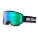 SEARIPE Snowy Pie Column Surface Goggles For Men Women, Single And Board Goggles, Double Layer Anti-Fog Ski Equipment_desvips.com