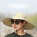 Foldable Straw Fisherman Outdoor Fishing Vacation Breathable Hat Factory Direct Portable Sun Protection_desvips.com