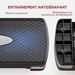 Stepper Aerobic Fitness Hauteur Reglable 2 Niveaux Surface Antiderapante PP 68 X 29 X 15 Cm Noir Et Gris_desvips.com