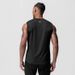 Summer New Men's Fitness Vest, Quick-Dry Sleeveless T-Shirt, American-Style Loose Fit, Large Size, Wide Shoulder Letter_desvips.com
