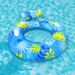 Outdoor Water Recreation Backrest With Handle Leaf Double Color Adult Underarm Ring PVC Thickened Anti Rollover Swimming Ring_desvips.com