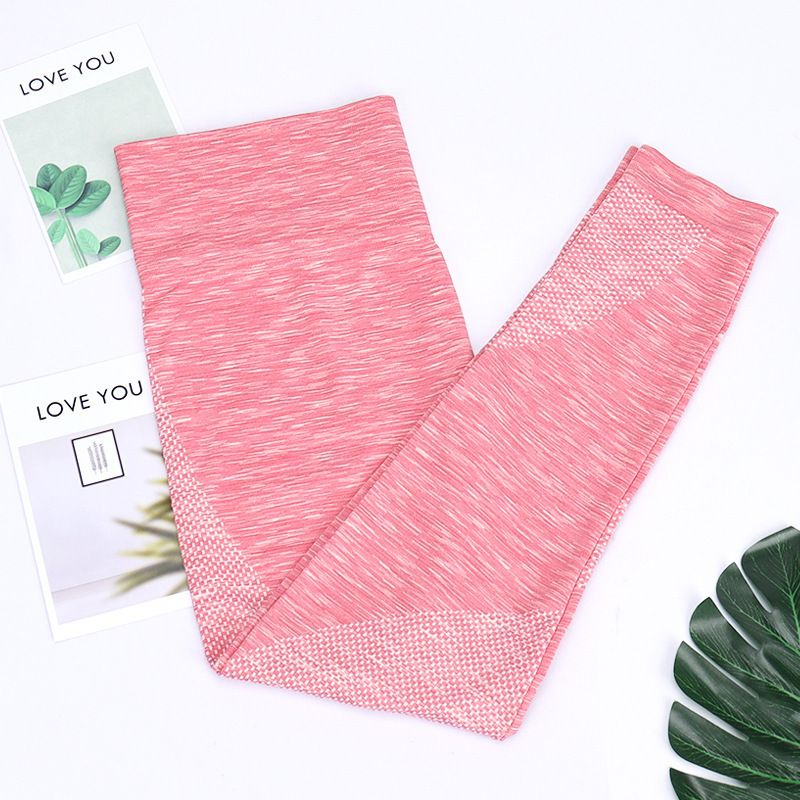 Sports Yoga Fitness Women, Gradient Tight-Fitting Outdoor Running Elastic Slimming Slim-Fit Capri Pants For Women_desvips.com
