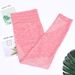 Sports Yoga Fitness Women, Gradient Tight-Fitting Outdoor Running Elastic Slimming Slim-Fit Capri Pants For Women_desvips.com