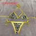 New Style Leopard Print Sexy Two-Piece Bikini Vacation Swimsuit For Hot Spring Bathing Soccer Jerseys_desvips.com