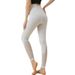 New High-Waisted Mesh Yoga Hip-Lifting Tummy-Control Sports Leggings Running Outdoor Nine-Point Pants For Women_desvips.com