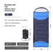 Camping Envelope Sleeping Bag Winter Outdoor Camping Adult Sleeping Bag Travel Mountaineering Sleeping Bag_desvips.com