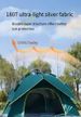 Outdoor Camping Tent Double Layer Waterproof Portable Foldable Automatic Quick Open Picnic Sun Protection Rainproof Mountaineering Wild Camping Tent_desvips.com