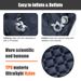 PACOONE Outdoor Camping Sleeping Pad Folding Sleep Beach Inflat Mattress With Pillows Ultralight Air Mat Travel Hiking_desvips.com
