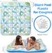 Double Inflatable Hole Floating Water Toy Pvc Inflatable Product With Pillow Water Floating Bed_desvips.com