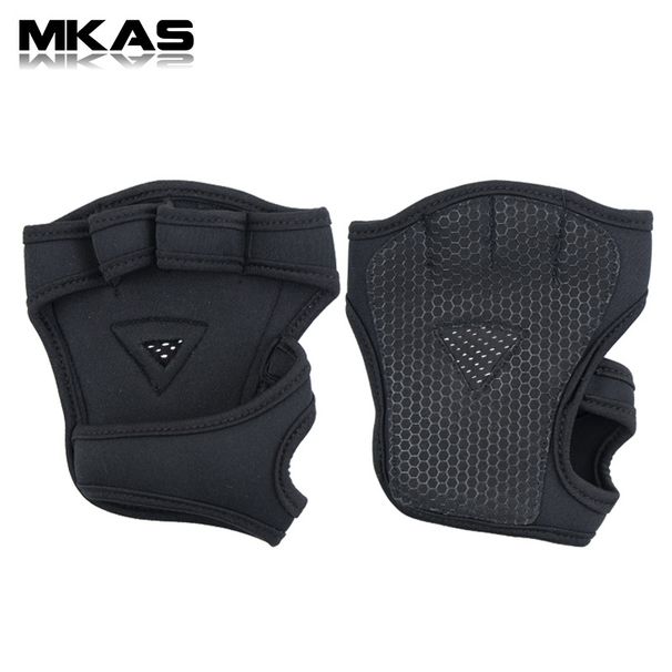 Gym Fitness Heavyweight Training Weightlifting Men Women Wristbands Non-Slip Half Finger Body Building Workout Gloves_desvips.com