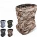 Men's Women's Summer Elastic Ice Silk Neck Gaiter, Personalized Lightweight Outdoor Cycling Face Mask, Providing Coolness Sunscreen_desvips.com