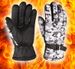 Winter Skiing, Mountaineering, Warm Camouflage Plus Velvet Thick Gloves_desvips.com