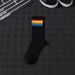 Men's High-cut Cotton Sweat-absorbing Sports Long Men's Running Casual Basketball Socks, Sweat-wicking, Antibacterial,_desvips.com