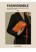 High-end Women's Bag Armpit One-shoulder Crossbody Bag Simple And Fashionable Soft Wallet Bag_desvips.com