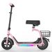 iScooter IK7 2-in-1 Kids E-Scooter With Removable Seat & Basket_desvips.com