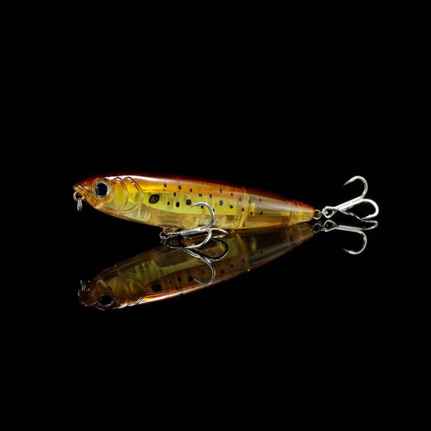 WALK FISH 100MM/17G Floating Pencil Fishing Lures Artificial Hard Bait Wobblers Jerkbait Pesca For Pike Bass Trout Swimbait_desvips.com