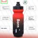 Outdoor Sports Bottle Bicycle Cycling Cup Road Mountain Bike Hiking Portable Squeeze Gradient Color Water Bag_desvips.com