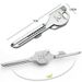 1Pc Outdoor Multi-function Key Chain 6 In 1 Folding Knife Bottle Opener Screwdriver Tool EDC Stainless Steel Pocket_desvips.com