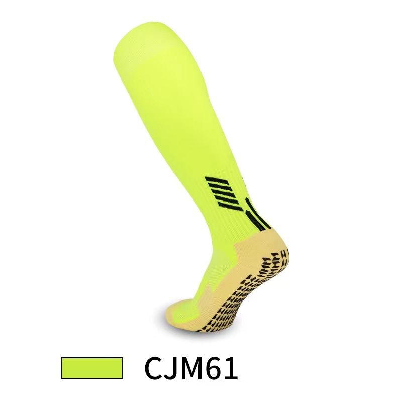 Pro Football Socks - Over-The-Knee Compression & Anti-Slip Grip (US 8-13) - Terry Cushion Footbed For Match/Training_desvips.com