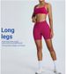 Women's Seamless Three-quarter Length Fitness Shorts, High-waisted, Peach-shaped, Hip-lifting Sports Shorts, Tight-fitting, Quick-drying Yoga Shorts_desvips.com