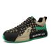 2025 Fashion Sneakers Men's Artificial PU Splicing Low Help Lace-Up Non-Slip Lightweight Running Shoes 39-44_desvips.com