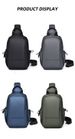 Cross-border Fashion Shoulder Bag, Casual Crossbody Bag, Trendy, High-end, Lightweight, Waterproof Chest Bag_desvips.com