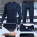 2025 Autumn Winter Cold-Proof Compression Shirt Quick-Dry Ski Long Sleeve Fleece-Lined Base Layer Training Fitness Suit_desvips.com