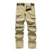 Men's Convertible Quick-Dry Outdoor Pants With Multiple Pockets, Breathable & Stretchable For Summer Hiking, Travel & Sports_desvips.com