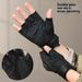 Tactical Fingerless Gloves For Men – Breathable & Anti-Slip Riding Gloves For Cycling & Outdoor (Black/Green/Sand, M/L/XL)_desvips.com